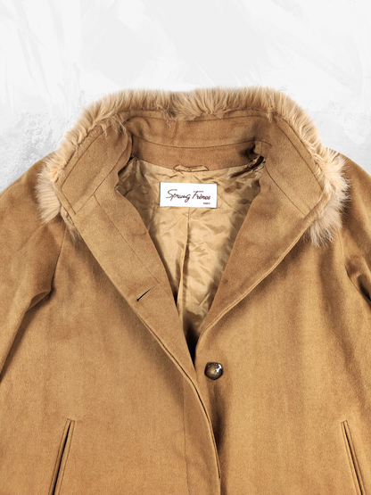 Manteau laine/cachemire/angora