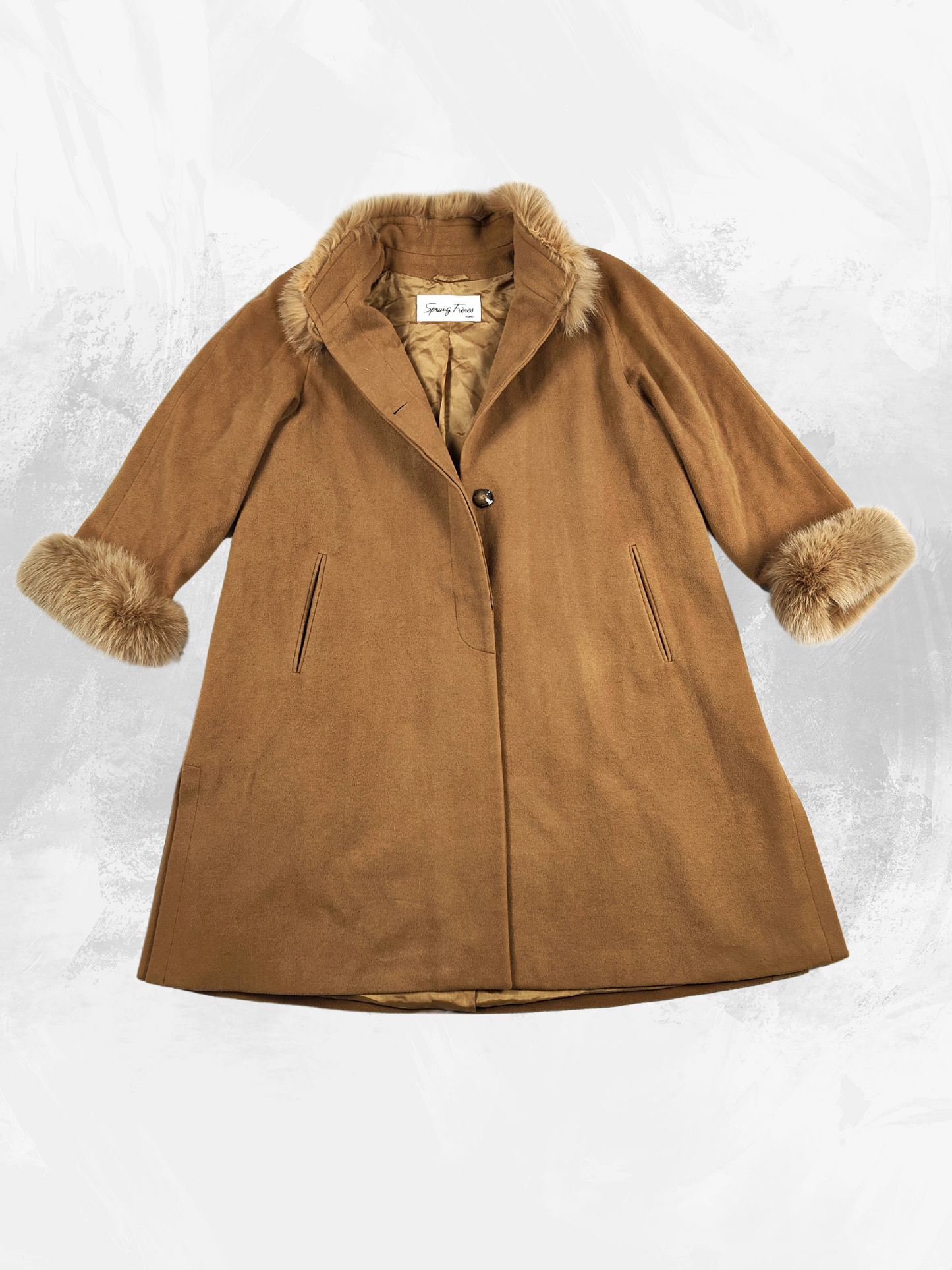 Manteau laine/cachemire/angora